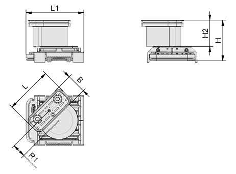 10.01.12.02594 Вакуумная подушка VCBL-K2 120x50x125 D-360 Schmalz – слайд 2