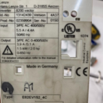 E82EV152-4C Преобразователь частоты Lenze