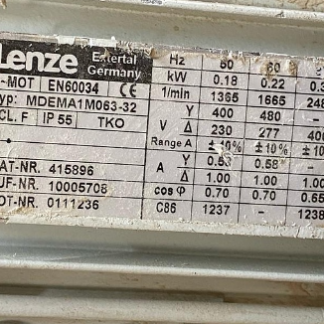 MDEMA1M063-32 Мотор-редуктор Lenze