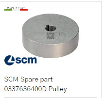 0337636400D Шайба под шпонку SCM