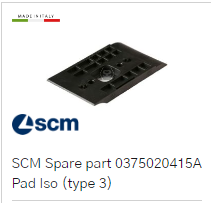 0375020415A Основание накладки SCM