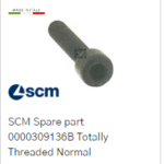 0000309136B Болт SCM