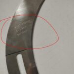 Нож расклинивающий форматно-раскроечного станка Nanxing