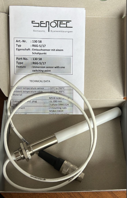 13058 Датчик уровня клея R6G-5/17 SenoTec