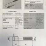 13019 Датчик уровня клея R2Q-5/8 Senotec