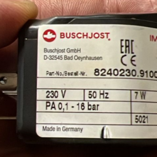 0000000.9100 Катушка Buschjost замена для 8240230.9100 – слайд 2