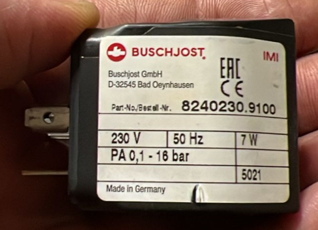 0000000.9100 Катушка Buschjost замена для 8240230.9100 – слайд 2