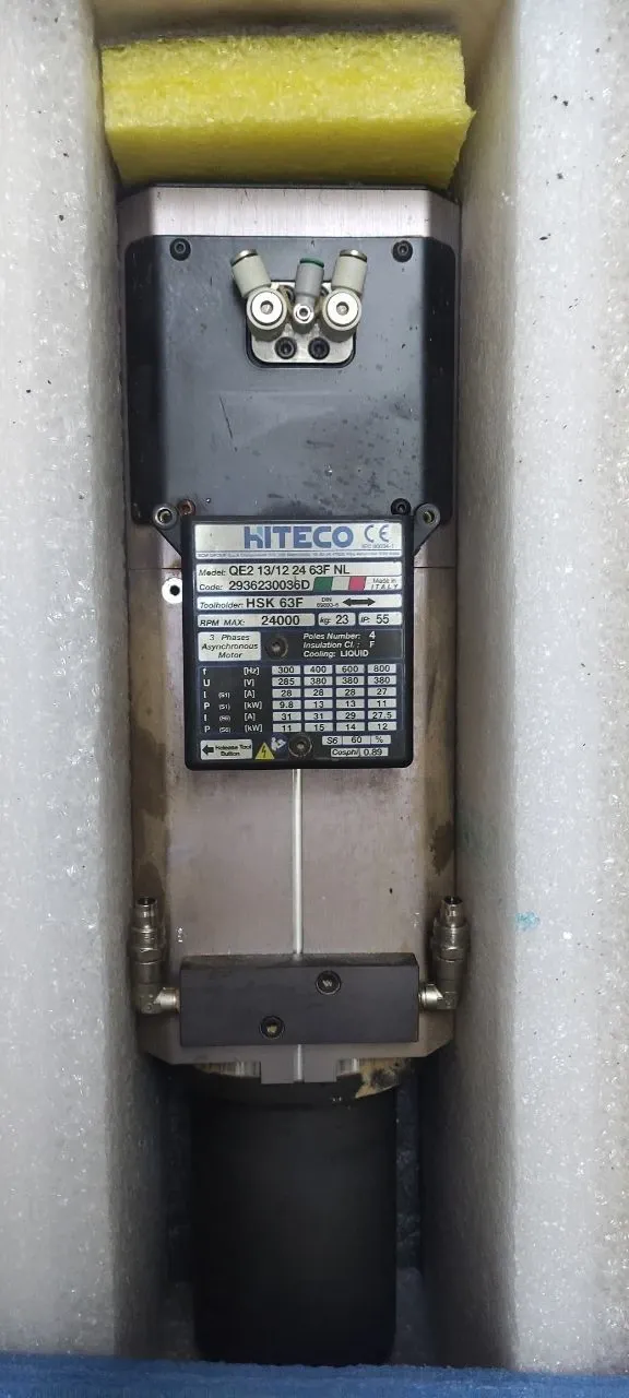 QE-2 13 12 24 63F Шпиндель Hiteco NL CB