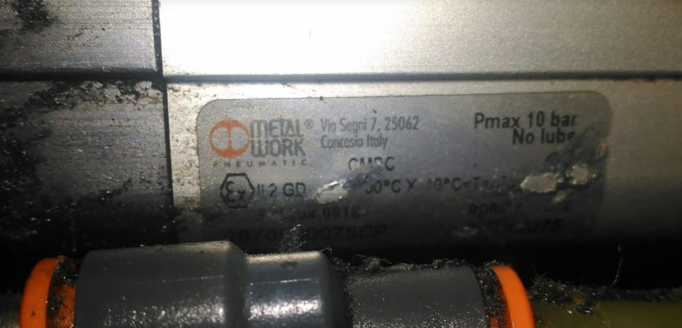 2670500075CP Пневмоцилидр Metalwork