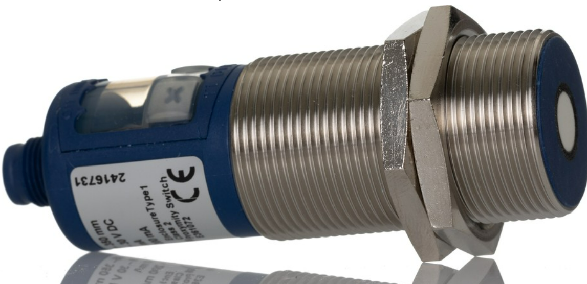 mic+35/D/TC/E Ультразвуковой датчик приближения PNP NO/NC, 9-30V dc Microsonic