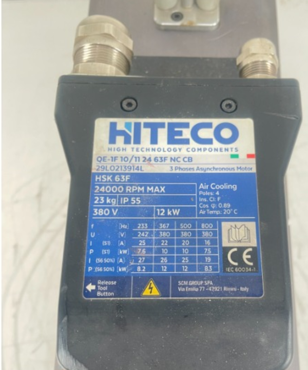 QE-1F 10/11 24 63F Шпиндель HITECO